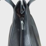 Vera Pelle valódi bőr női táska brna elegáns kisméretű