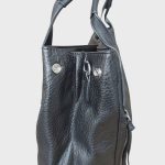 Vera Pelle valódi bőr női táska brna elegáns kisméretű