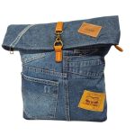 Női hátizsák bézs városi divattáska sokzsebes nagyméretű