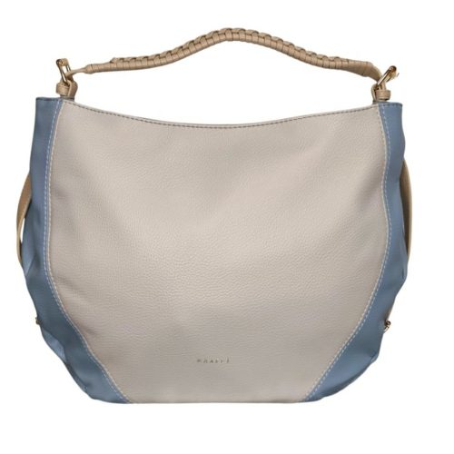 Női táska krém bézs sokzsebes válltáska