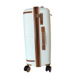 Pierre Cardin bőrönd közepes méret 63 cm fehér polipropilén TSA záras