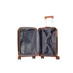 Pierre Cardin bőrönd közepes méret 63 cm almazöld