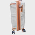 Bőrönd 55 x 40 x 23 cm bővíthető Pierre Cardin türkiz TSA záras