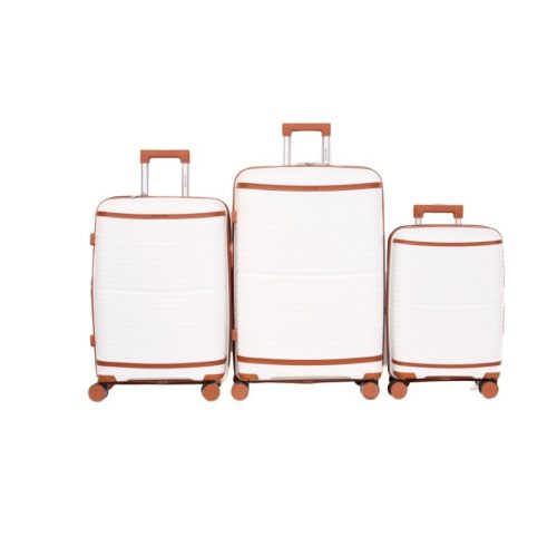 Bőrönd szett 3 részes Pierre Cardin PP bővíthető 4 kerekes