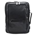 Kézipoggyász hátizsák 40 x 30 x 20 cm laptoptartós fekete Wizzair