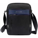 Férfi testtáska keresztpántos kisméretű szürke