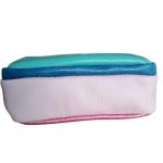 Valódi bőr női oldaltáska kék színes kisméretű nyári divattáska, egyedi