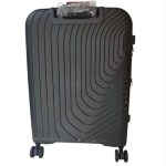 Pierre Cardin bőrönd 65 cm bővíthető kézipoggyász fekete
