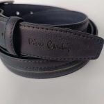 Pierre Cardin Férfi bőr öv díszdobozban sötétkék színben