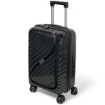 Pierre Cardin bőrönd 55 x 40 x 20 cm Wizzair Priority PP fekete laptoptartós prémium