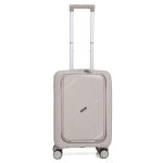 Pierre Cardin bőrönd 55 x 40 x 20 cm Wizzair Priority PP krém laptoptartós prémium