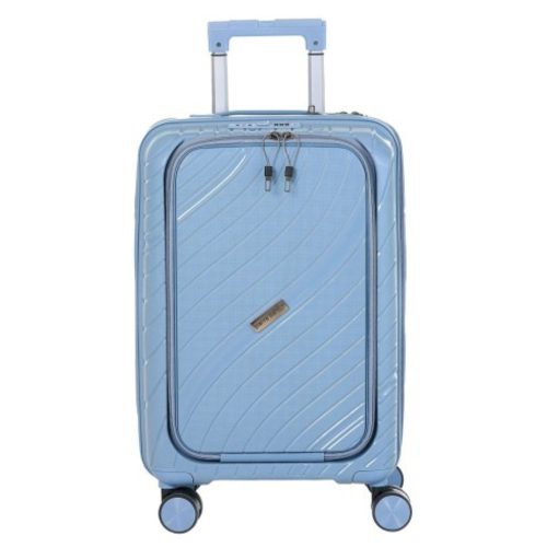 Pierre Cardin bőrönd 55 x 40 x 20 cm Wizzair Priority PP világoskék prémium