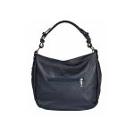 Liara valódi bőr női válltáska fekete színben