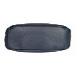 Liara valódi bőr női válltáska fekete színben