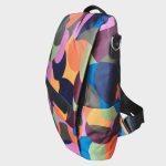 Bogi női hátizsák nagyméretű sok zsebes kék színű