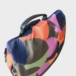 Bogi női hátizsák nagyméretű sok zsebes kék színű