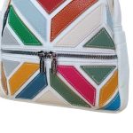 Babett női hátizsák fehér színes különleges Silvia Rosa