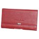 Absolut valódi bőr női brifkó bordó piros pincér pénztárca