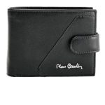 Pierre Cardin férfi bőr pénztárca díszdobozban fekete zínben RFID védelemmel