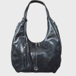 Alex Mia női válltáska fekete elegáns kígyőbőrmintás