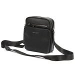 Pierre Cardin férfi oldaltáska fekete kisméretű 527066