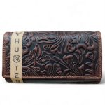 Hunter valódi bőr női pénztárca barna exclusive prémium