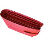 Pierre Cardin piros női pénztárca díszdobozban valódi bőr kisméretű 2125