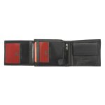 Pierre Cardin valódi bőr férfi pénztárca fekete RFID 325