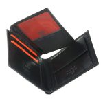 Pierre Cardin valódi bőr férfi pénztárca fekete kék RFID 8806 A