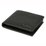 Pierre Cardin valódi bőr férfi pénztárca fekete elegáns RFID