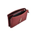 Gina Monti valódi bőr női pénztárca kristályokkal különleges kék