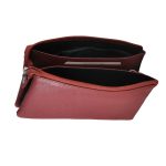 Gina Monti valódi bőr női pénztárca kristályokkal különleges türkiz