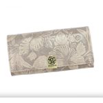 Női pénztárca valódi bőr egyedi színes cipzáras