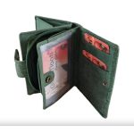 Edina valódi bőr női pénztárca zöld Gina Monti RFID