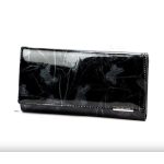 Valódi bőr női brifkó piros pincér pénztárca Absolut Leather