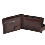 Wild valódi bőr kártyatartó fekete színben prémium