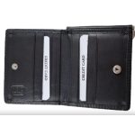 Valentini férfi bőr pénztárca fekete prémium