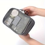 Bőrönd rendszerező szett 6 részes fekete