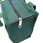 Thermo uzsonnás és ebédes táska zöld színben
