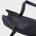 Bevásárló táska fekete nagyméretű vászon satyor