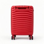 Kabin bőrönd 40 x 30 x 20 cm xs wizzair ryanair kivehető kerekekkel piros színben