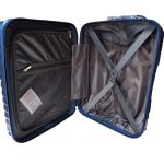 Kabin bőrönd 40 x 30 x 20 cm xs wizzair ryanair kivehető kerekekkel piros színben