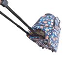 Gurulós utazótáska baglyos nagyméretű 2 kerekű 55 cm