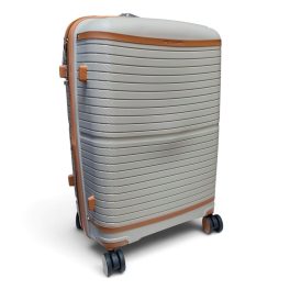 Bőrönd Pierre Cardin prémium csendes TSA záras 63 cm közepes