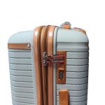 Bőrönd Pierre Cardin prémium csendes TSA záras 63 cm közepes