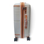 Bőrönd Pierre Cardin prémium csendes TSA záras 63 cm közepes