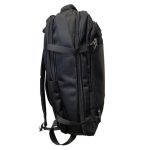 Kézipoggyász hátizsák repülőre 40x30x20 cm ingyenes méret laptoptartós fekete
