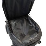 Kézipoggyász hátizsák repülőre 40x30x20 cm ingyenes méret laptoptartós fekete