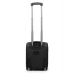 Bőrönd 40 x 30 x 20 cm Wizzair ingyenes kézipoggyász méret fekete 2 kerekű 1221 xs