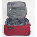 Bőrönd 40 x 30 x 20 cm Wizzair ingyenes kézipoggyász méret kék 2 kerekű 1221 xs